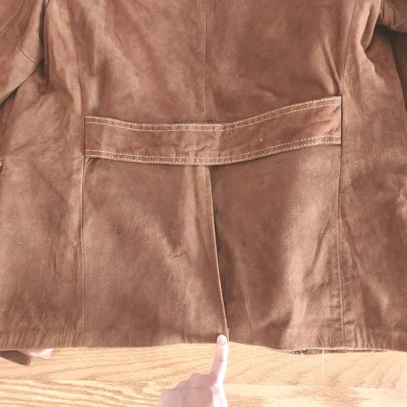 GUC Men's Gratis Sportswear 100% Leather Jacket, Size 44 - Picture 8 of 13